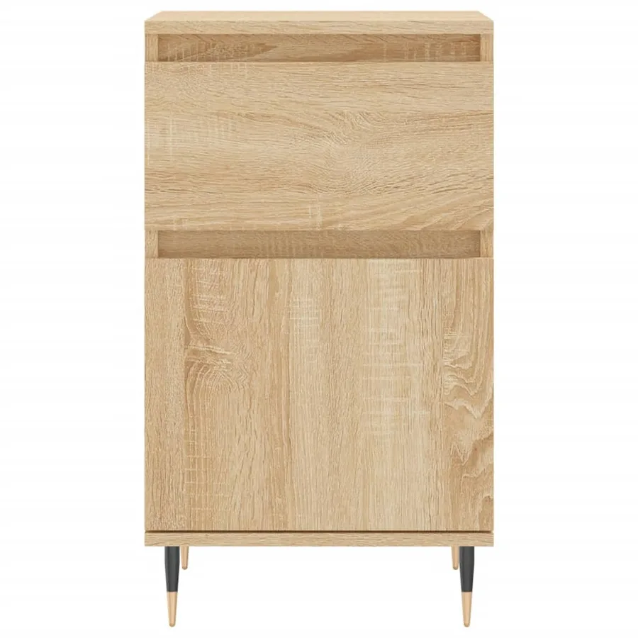 Buffet chêne sonoma 40x35x70 cm bois d'ingénierie - 6
