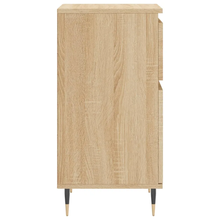 Buffet chêne sonoma 40x35x70 cm bois d'ingénierie - 7