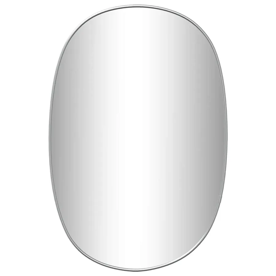 Miroir mural Argenté 60x40 cm - 2