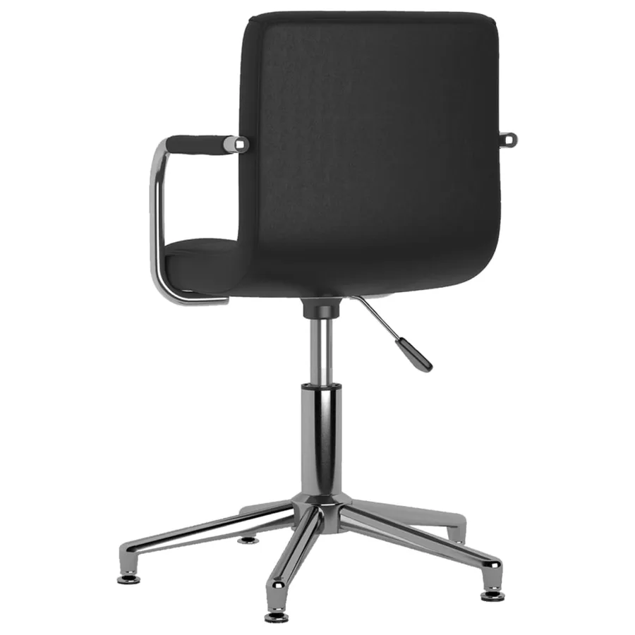 Chaises à manger pivotantes lot de 2 Noir Similicuir - 6