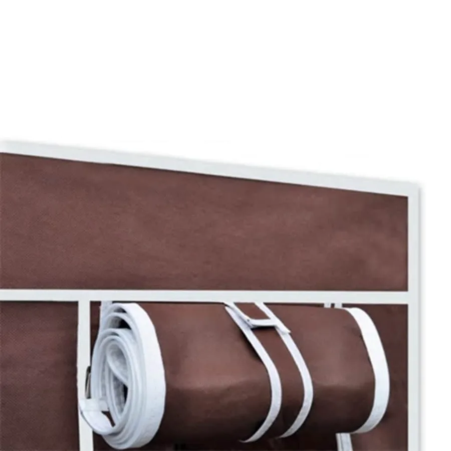 Garde-robe Tissu Marron - 4