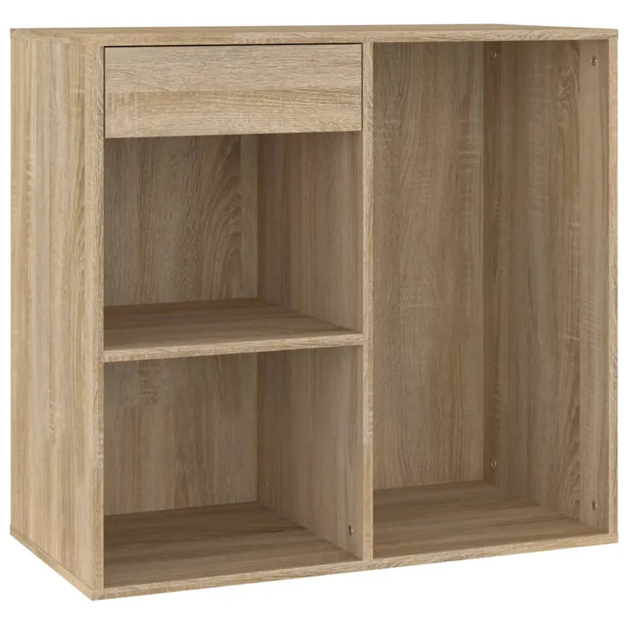 Armoire cosmétique Chêne sonoma 80x40x75 cm Bois d'ingénierie - 2