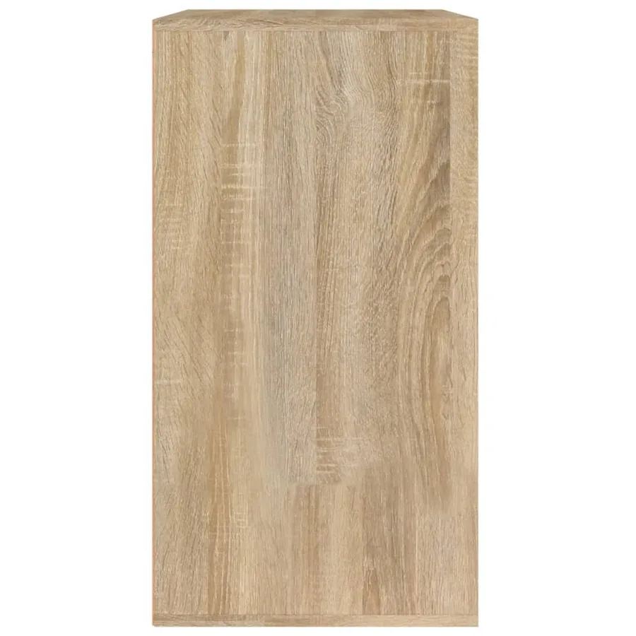 Armoire cosmétique Chêne sonoma 80x40x75 cm Bois d'ingénierie - 7