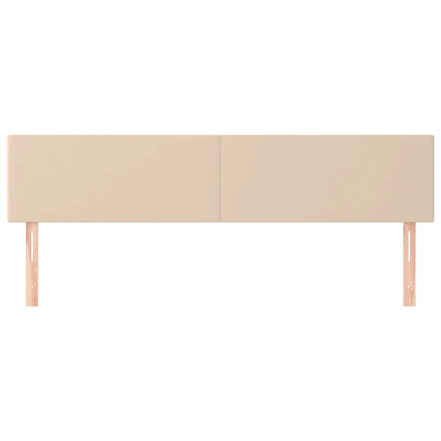 Têtes de lit Cappuccino 200x5x78/88 cm Similicuir - 3