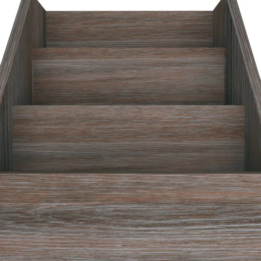 Porte-revue pour enfants Gris et chêne sonoma Bois d’ingénierie - 6