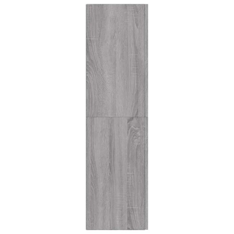 Meuble TV mural Sonoma gris 30,5x30x110 cm - 9
