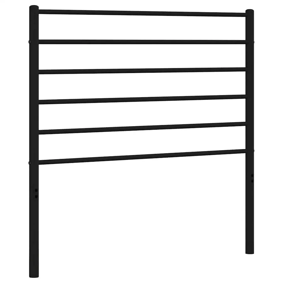 Tête de lit de remplacement métal noir 100 cm - 2