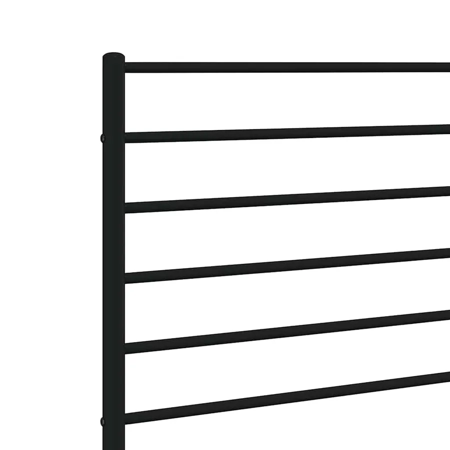 Tête de lit de remplacement métal noir 100 cm - 6