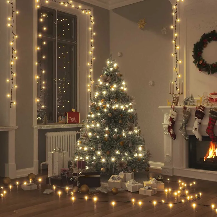 Guirlande lumineuse d'arbre de Noël avec 150 LED 150 cm