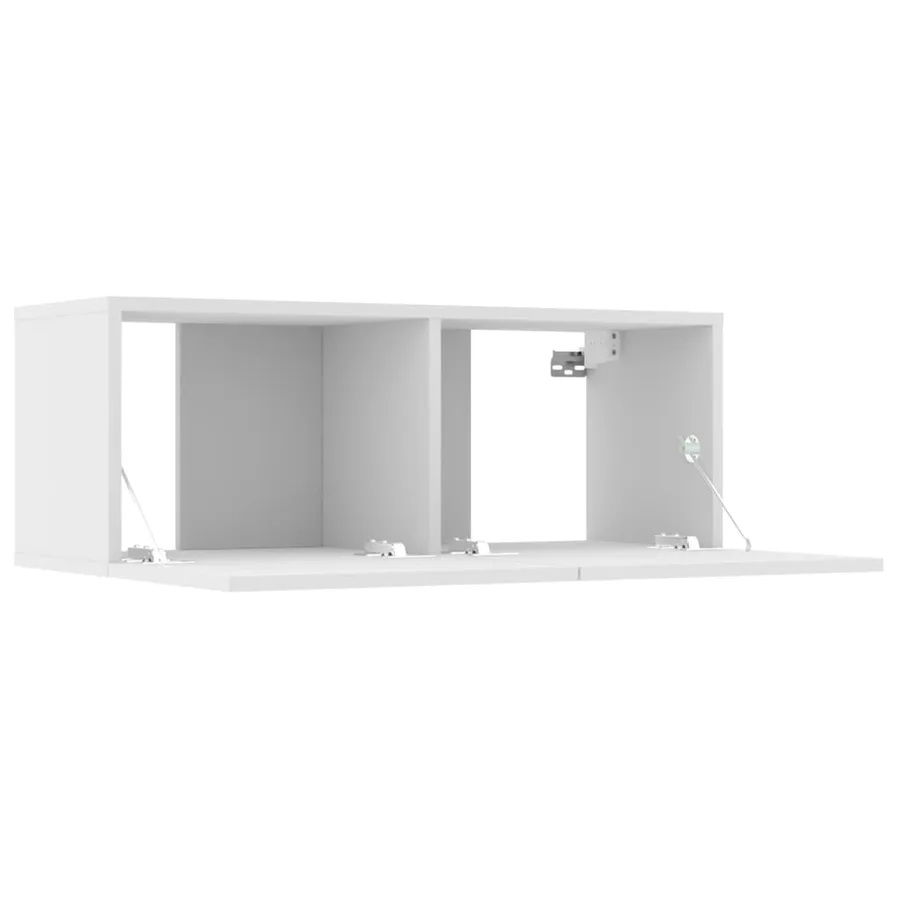 Ensemble de meubles TV 8 pcs Blanc Bois d'ingénierie - 6