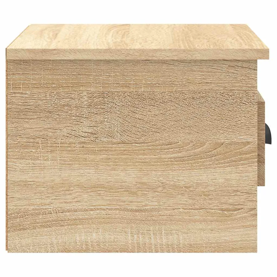 Tables de chevet murales 2 pcs chêne sonoma 41,5x36x28 cm - 8
