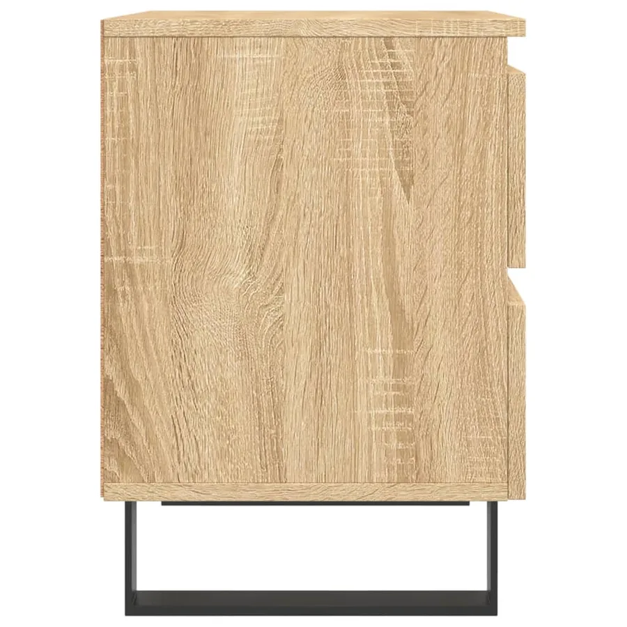 Table de chevet chêne sonoma 40x35x50 cm bois d’ingénierie - 7