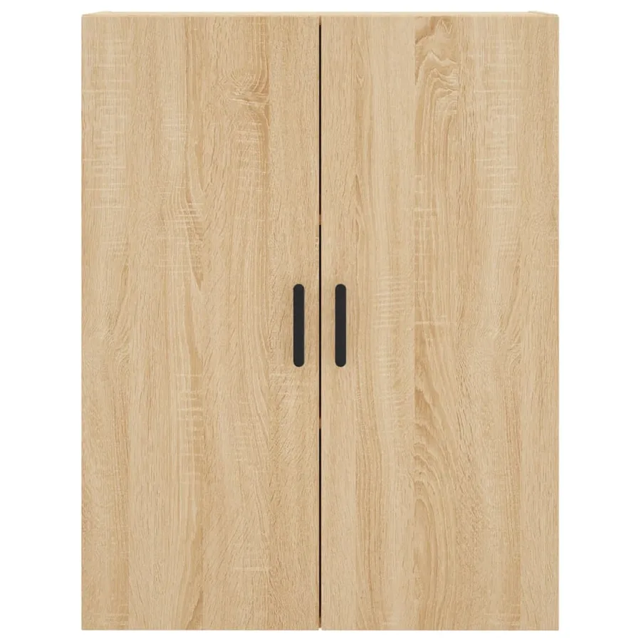 Buffet haut Chêne sonoma 69,5x34x180 cm Bois d'ingénierie - 6