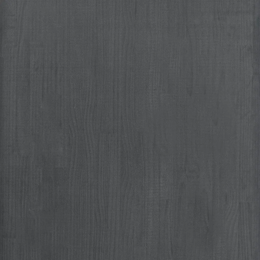 Étagère de rangement Gris 60x30x105 cm Bois de pin massif - 7
