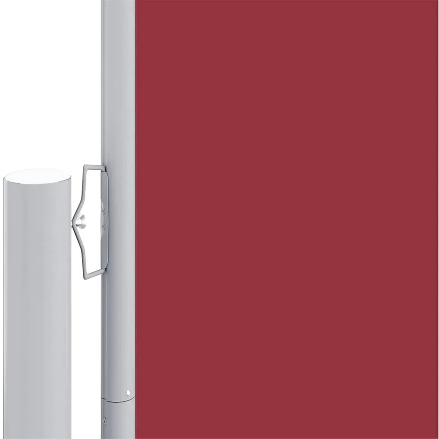 Auvent latéral rétractable Rouge 200x1000 cm - 3