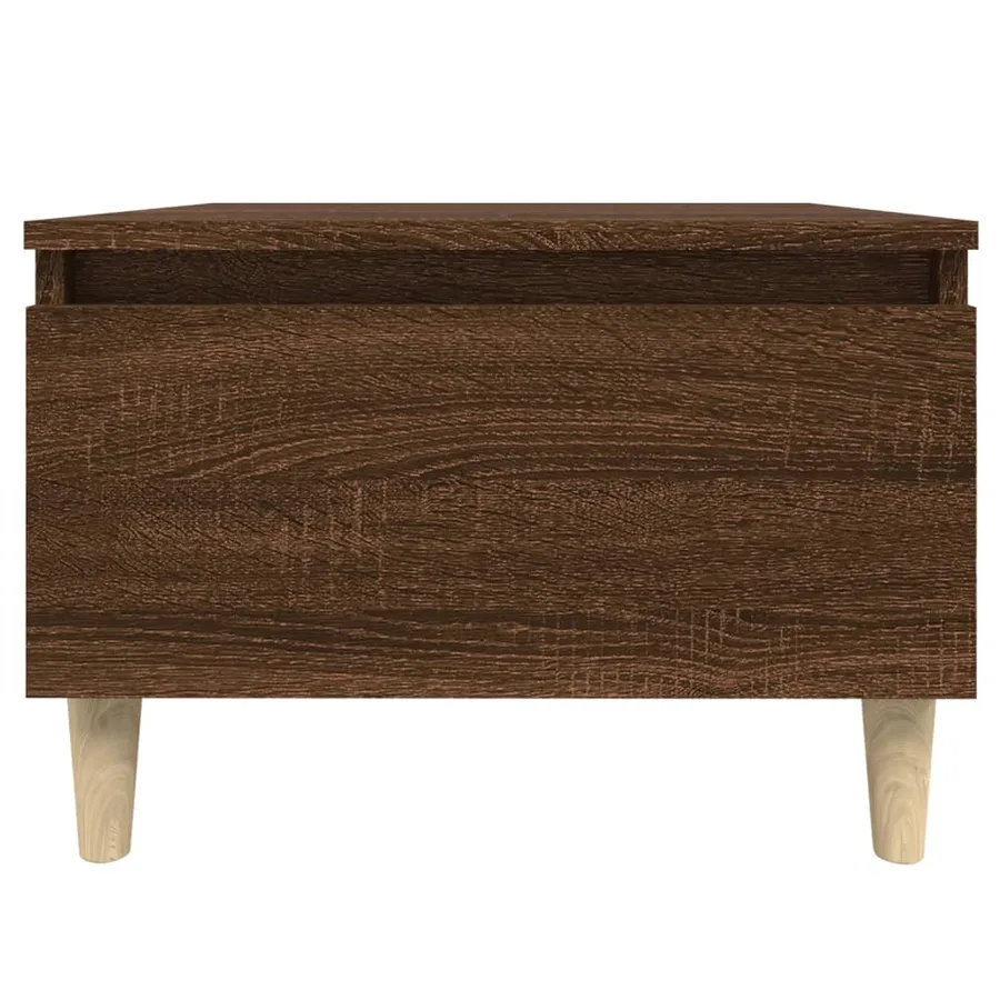 Tables d'appoint 2 pcs Chêne marron 50x46x35 cm Bois ingénierie - 8