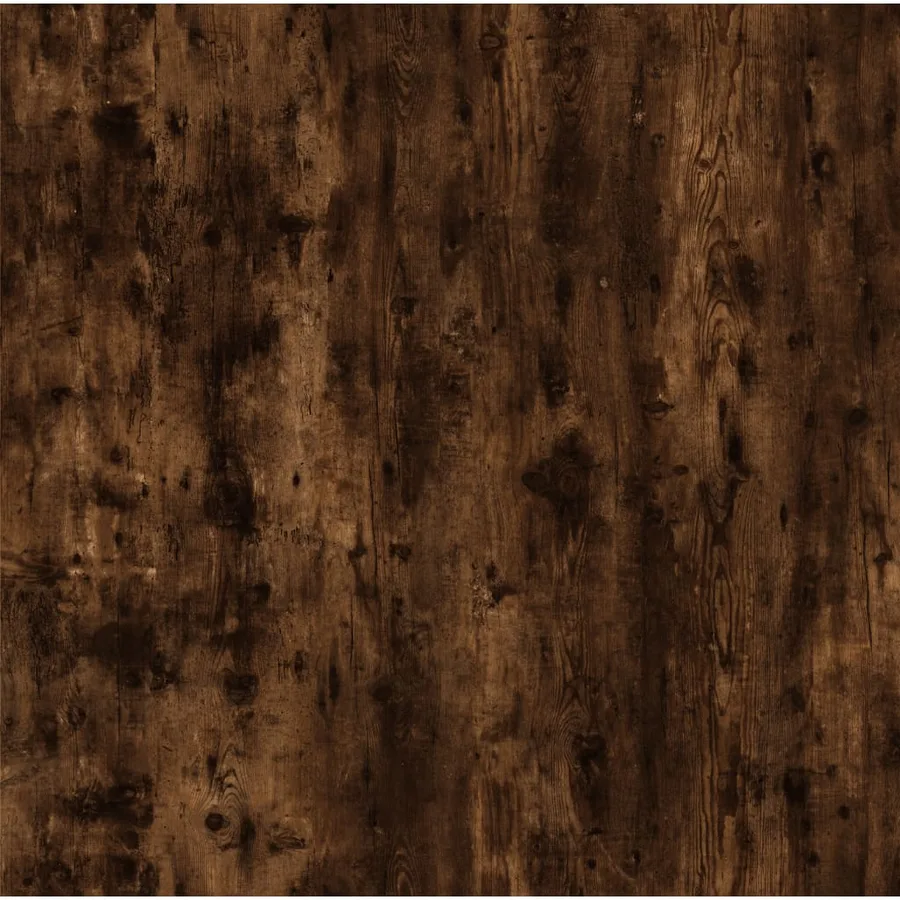Table console Chêne fumé 100x39x75 cm Bois d'ingénierie - 9