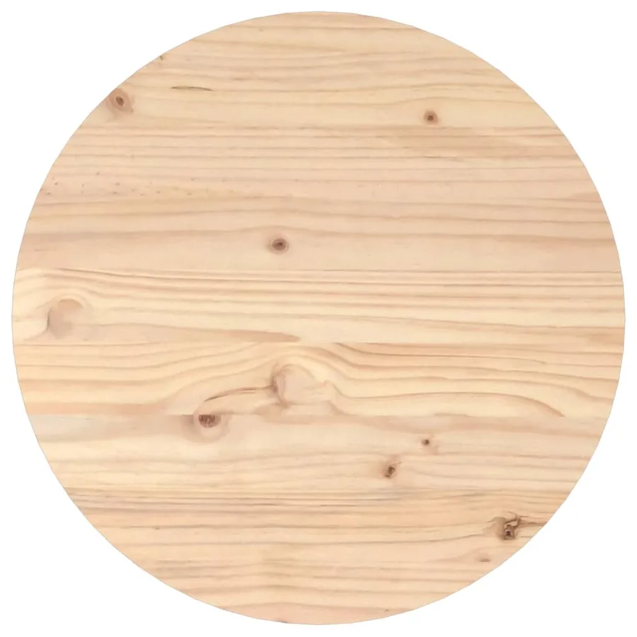 Table basse Ø 55x45 cm Bois massif de pin - 6