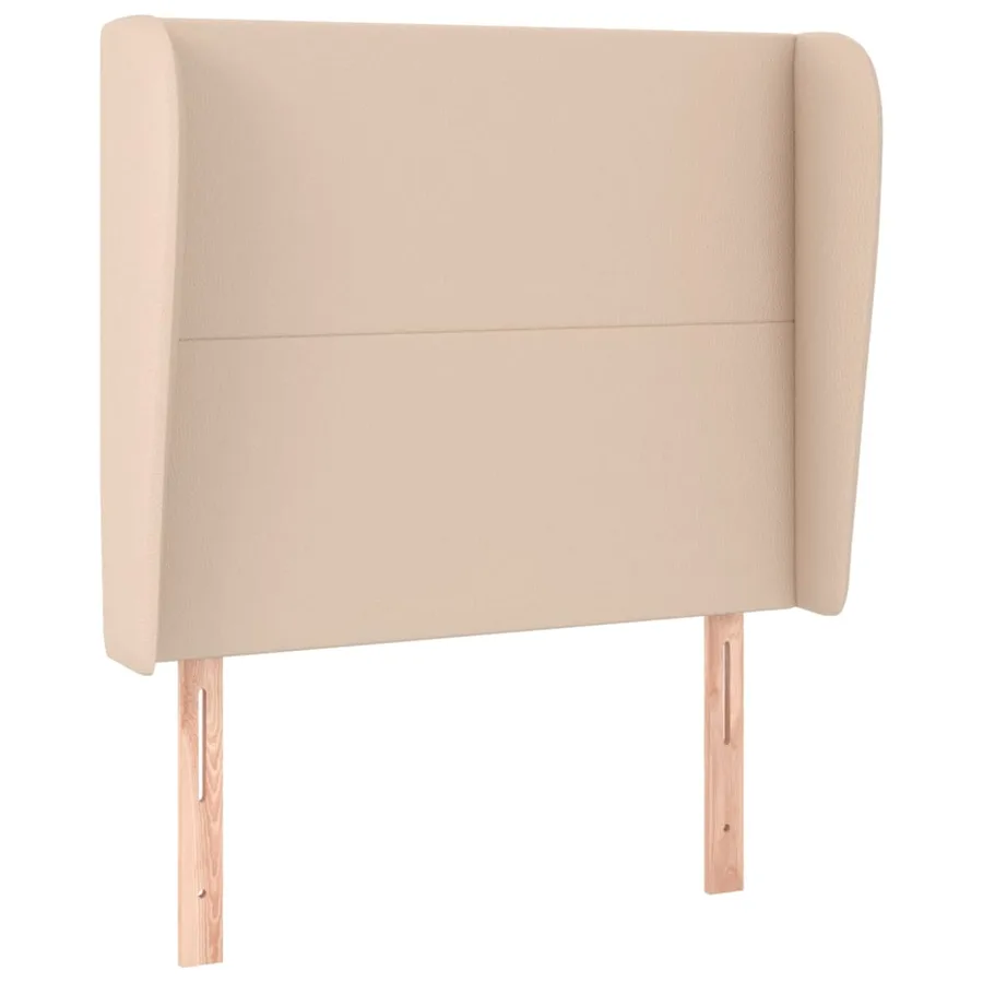 Tête de lit avec oreilles Cappuccino 103x23x118/128 cm - 2