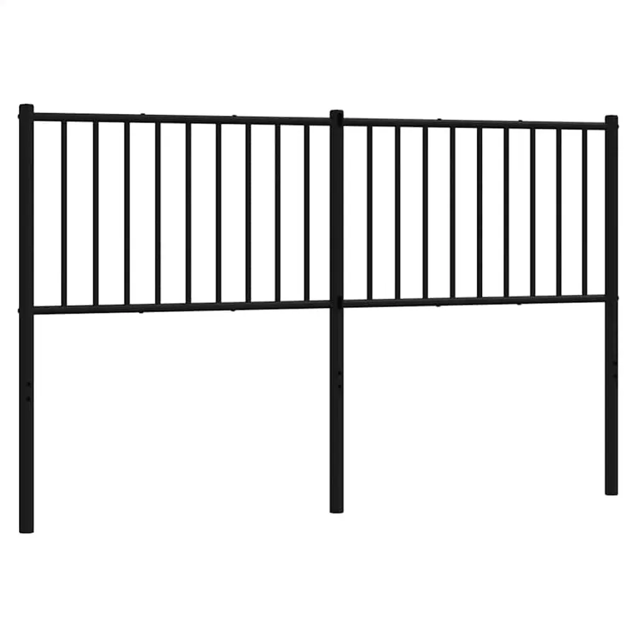 Tête de lit de remplacement métal noir 160 cm - 2