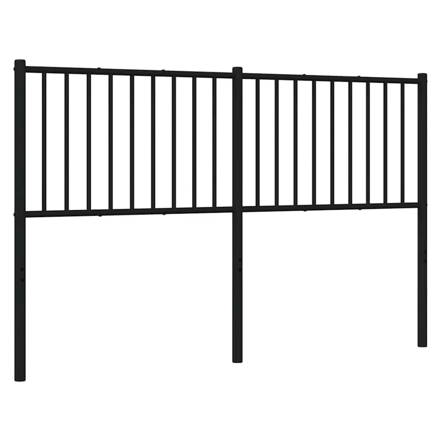 Tête de lit de remplacement métal noir 160 cm - 5