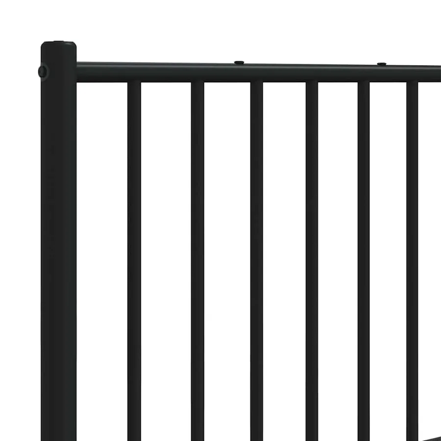 Tête de lit de remplacement métal noir 160 cm - 6