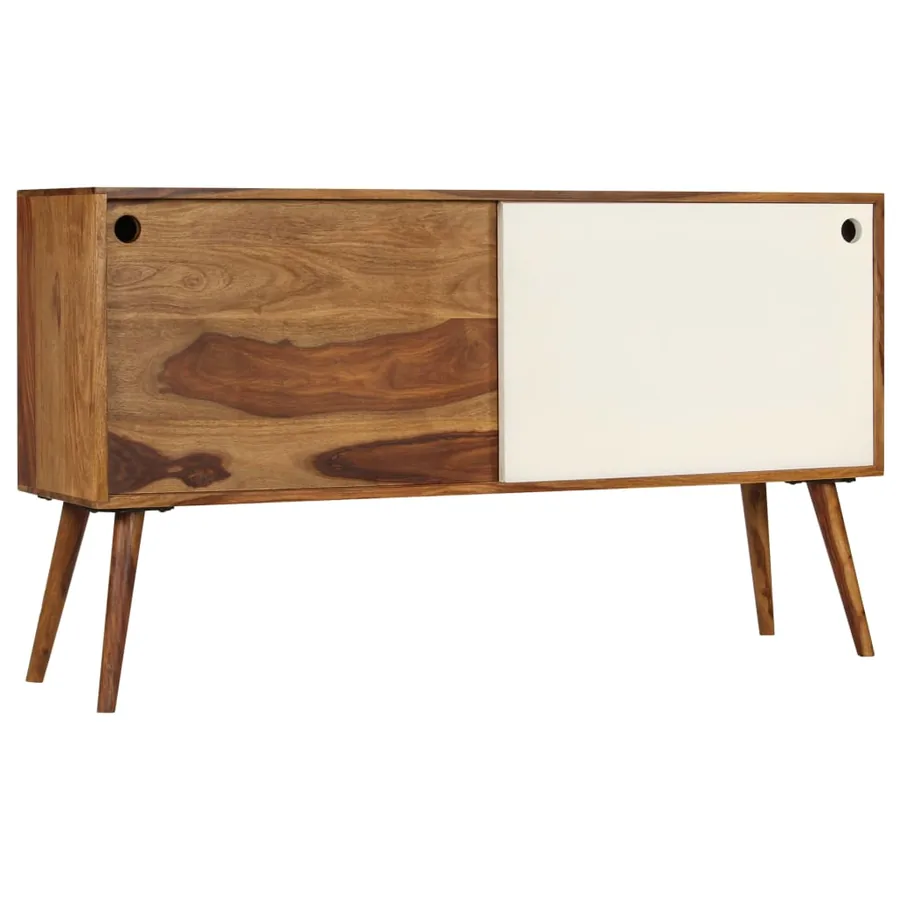 Buffet Bois de Sesham massif 118x30x66 cm