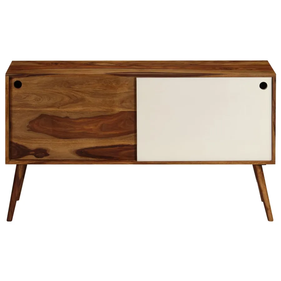 Buffet Bois de Sesham massif 118x30x66 cm - 2