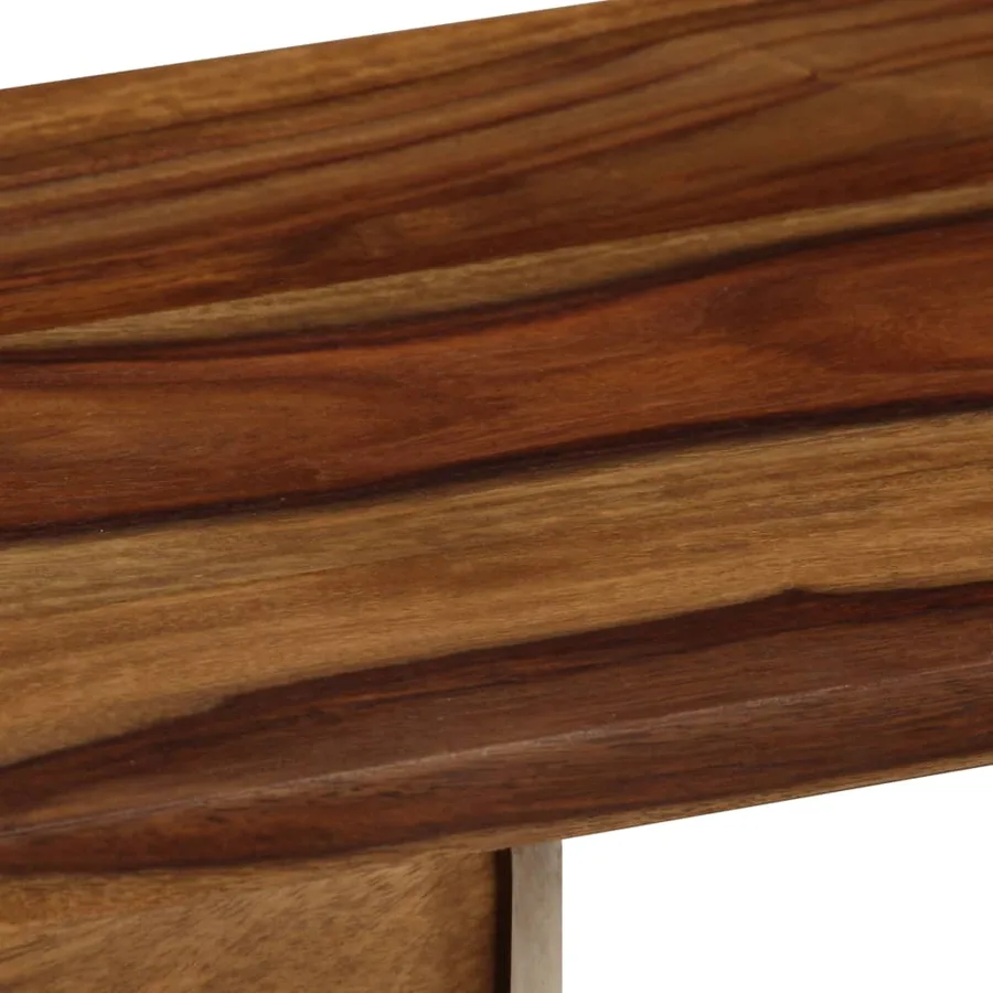 Buffet Bois de Sesham massif 118x30x66 cm - 9