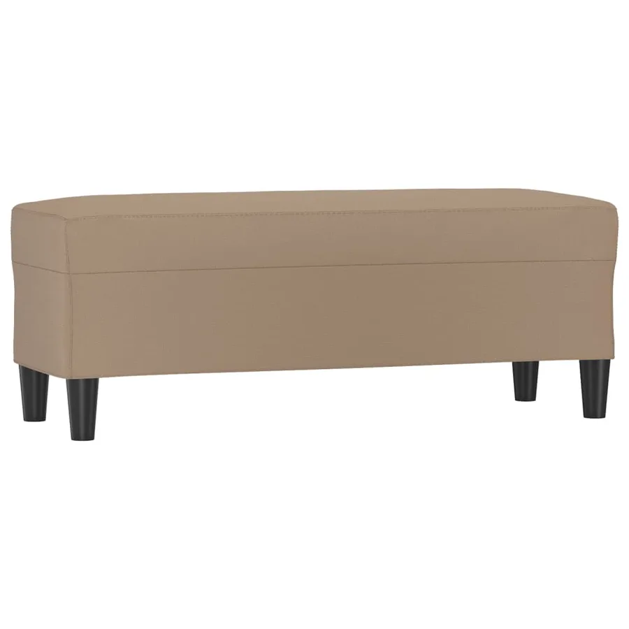 Banc Cappuccino 100x35x41 cm Similicuir - 2