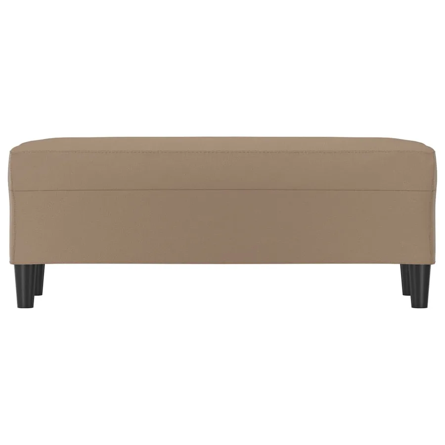 Banc Cappuccino 100x35x41 cm Similicuir - 3