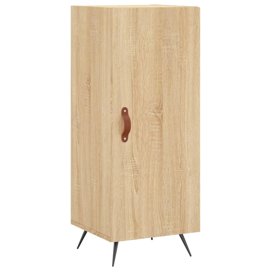 Buffet Chêne sonoma 34,5x34x90 cm Bois d'ingénierie - 2