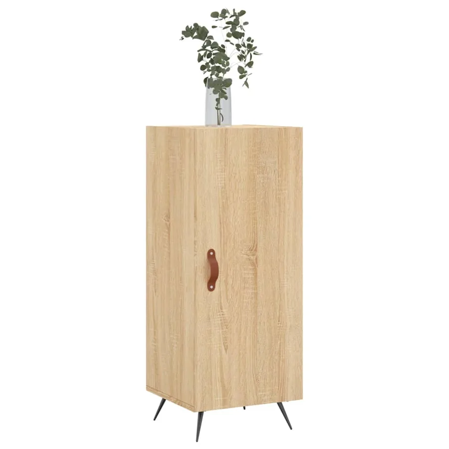 Buffet Chêne sonoma 34,5x34x90 cm Bois d'ingénierie - 3