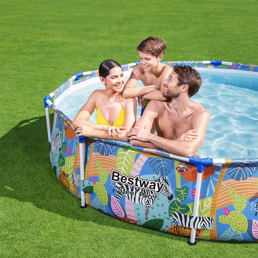 Bestway Ensemble de piscine Steel Pro Cadre 305x66 cm - 3
