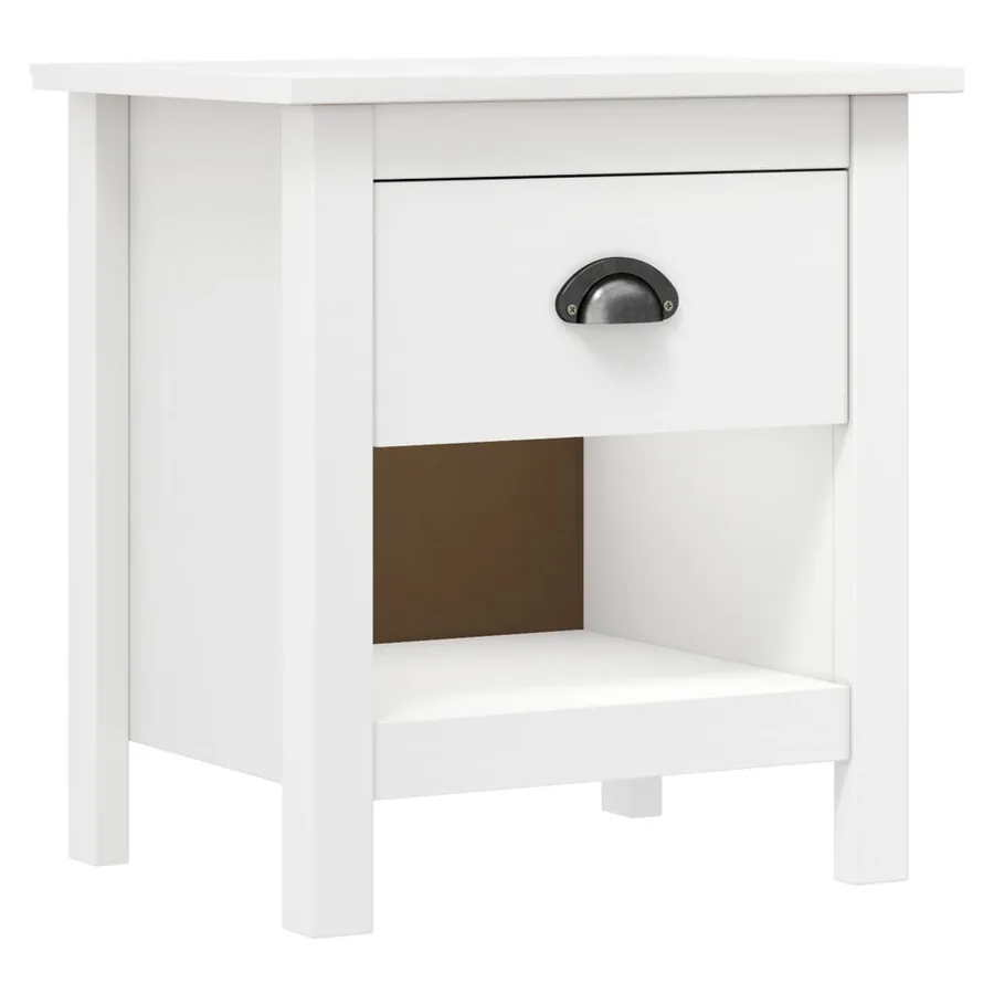 Tables de chevet 2 pcs Hill 46x35x49,5 cm Bois de pin solide - 2