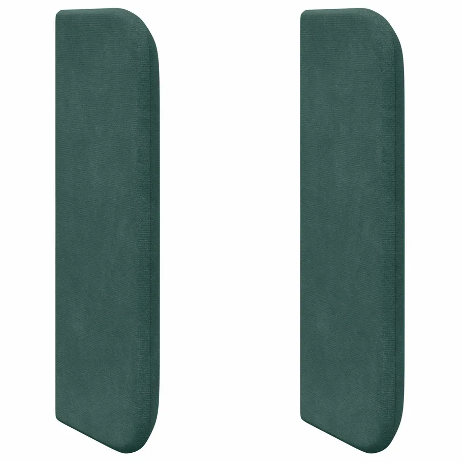 Oreille de tête de lit Vert 40,5 x 40,5 x 4 cm Velours - 2