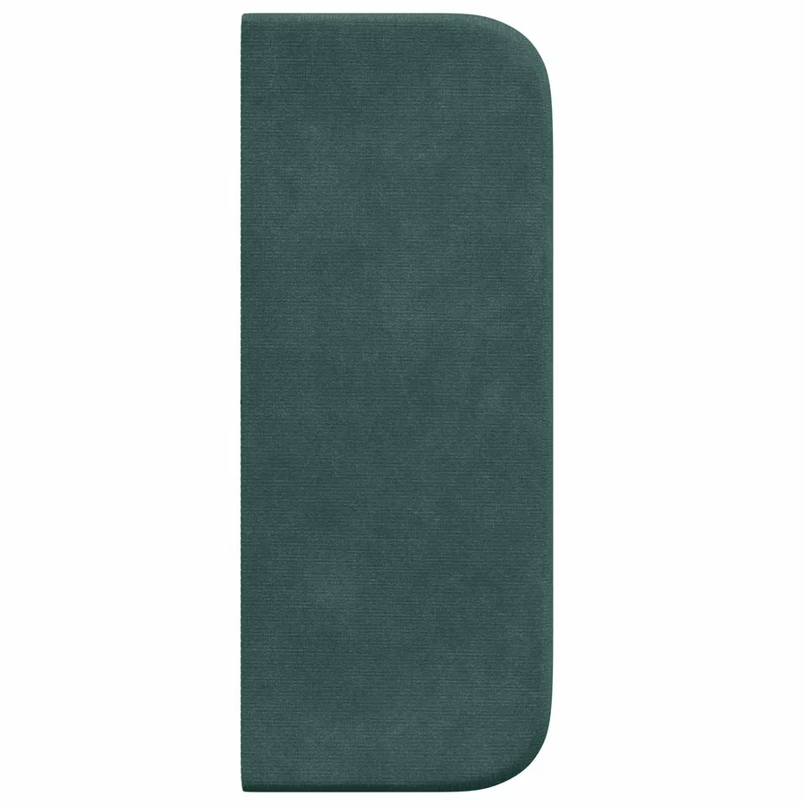 Oreille de tête de lit Vert 40,5 x 40,5 x 4 cm Velours - 7