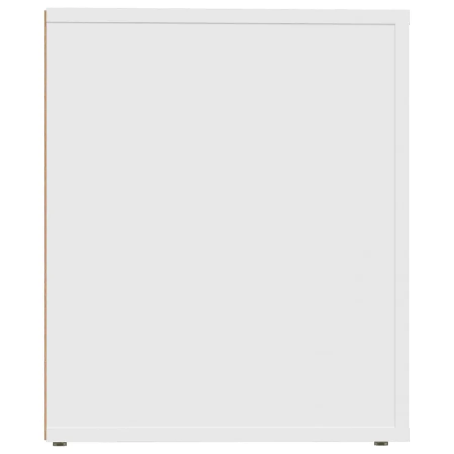 Tables de chevet 2 pcs Blanc 50x39x47 cm - 7