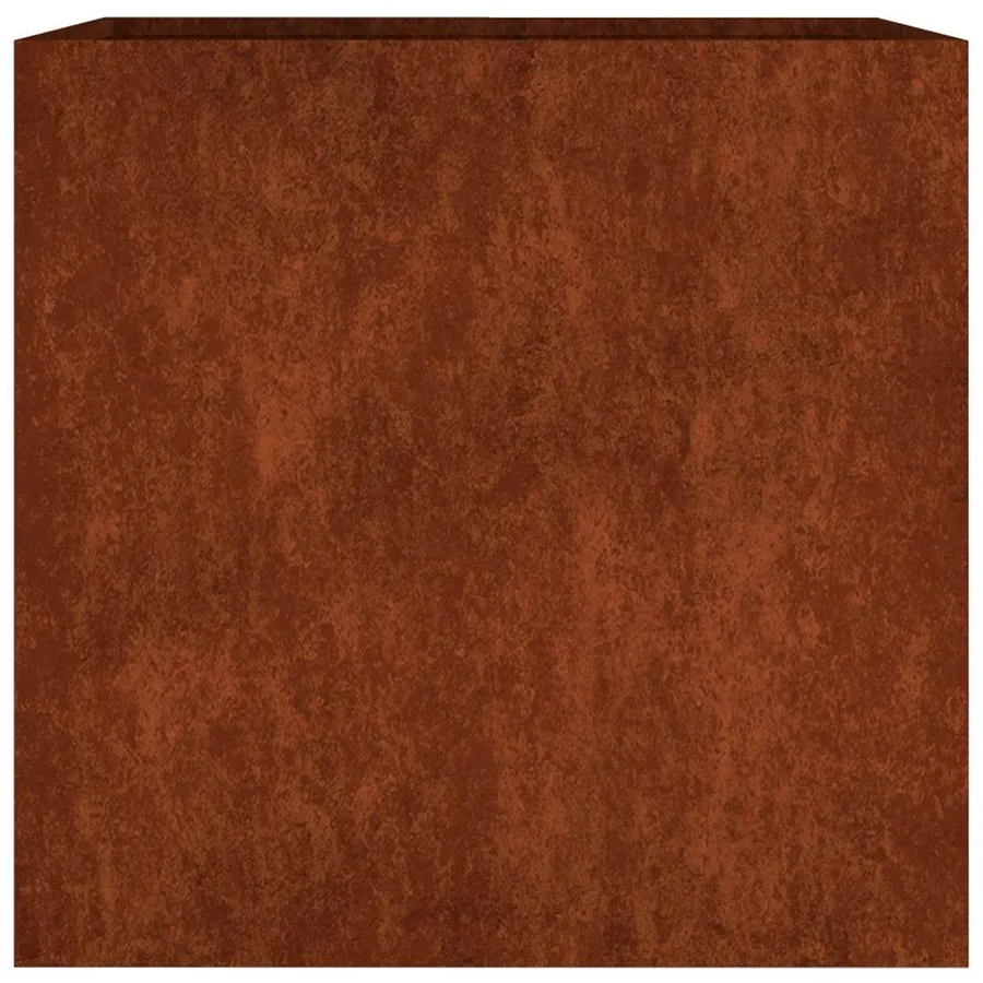 Jardinière 40x41x40 cm acier corten - 3