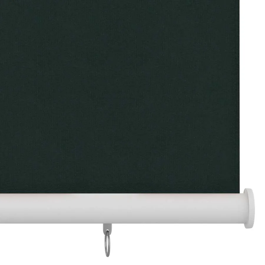 Store roulant d'extérieur 105 (l) x 140 (H) cm vert foncé HDPE - 4