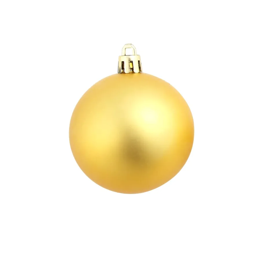 Ensemble de boules de Noël 100 pcs 3/4/6 cm Doré - 9