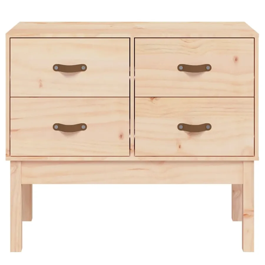 Armoire console 90x40x78 cm Bois de pin solide - 3