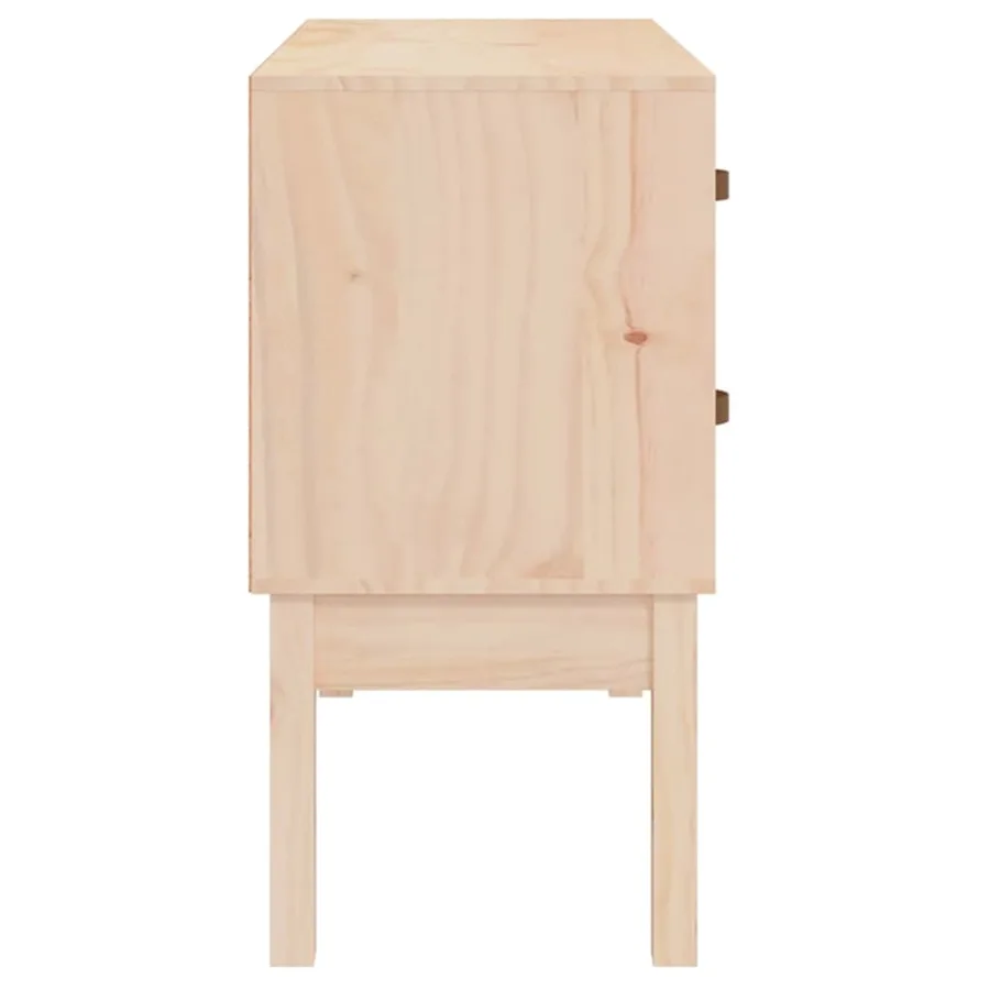 Armoire console 90x40x78 cm Bois de pin solide - 5