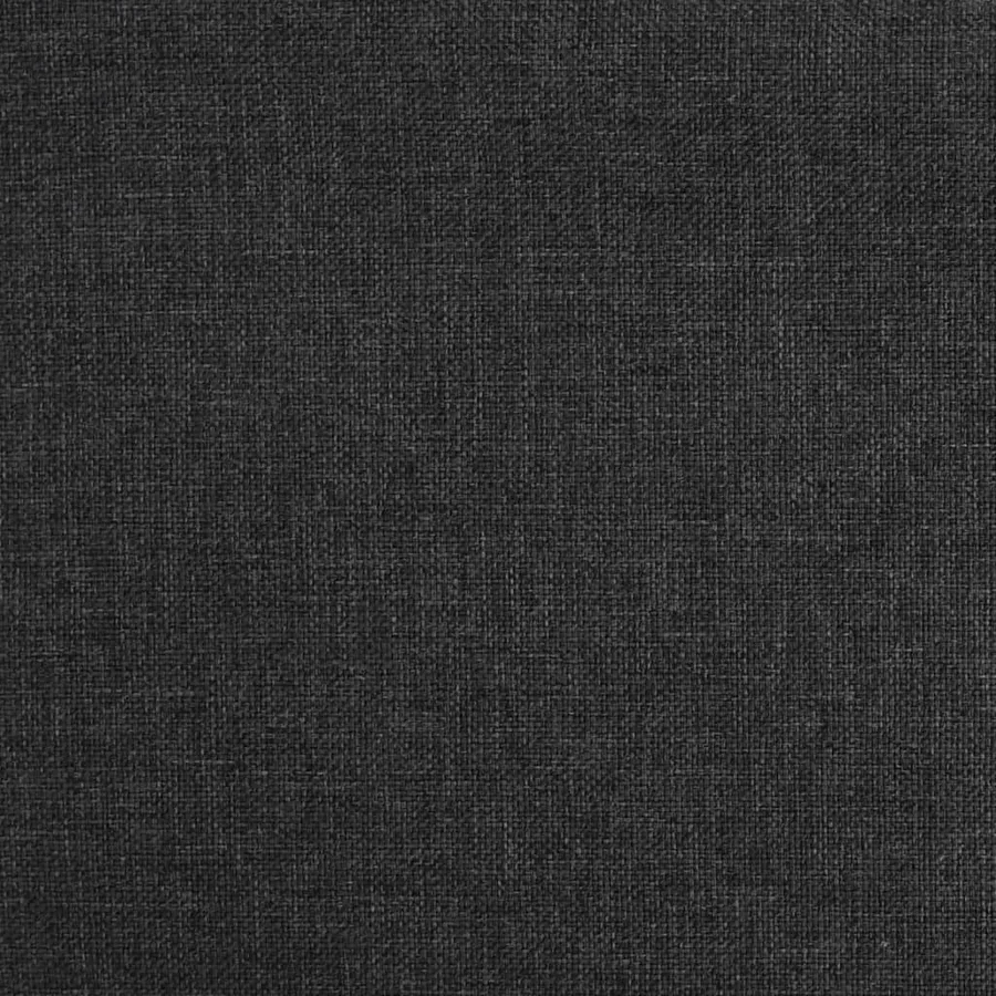 Chaise à bascule Noir Tissu - 7