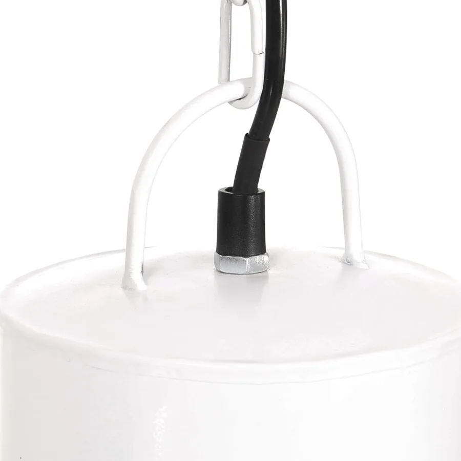 Lampe suspendue 25 W Blanc Rond 48 cm E27 - 6
