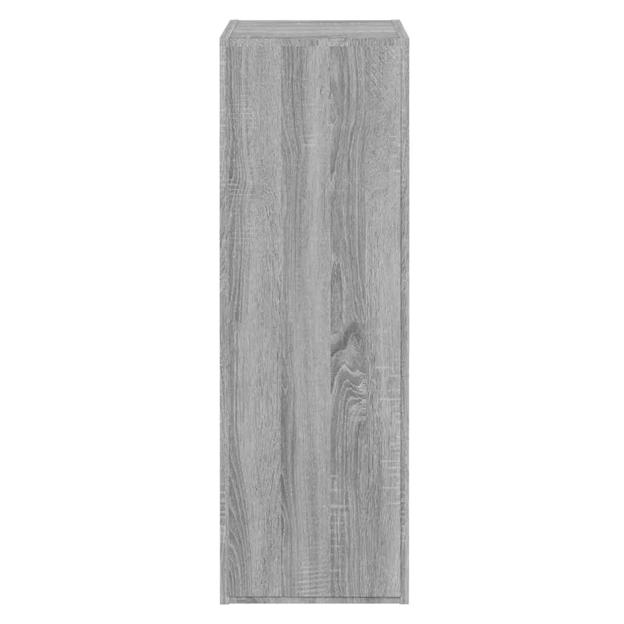 Meubles TV Sonoma gris 30,5x30x90 cm Bois d'ingénierie - 6