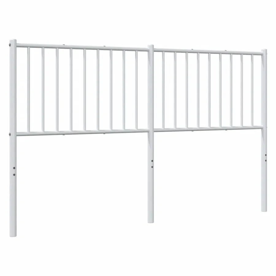 Tête de lit de remplacement métal blanc 160 cm - 2