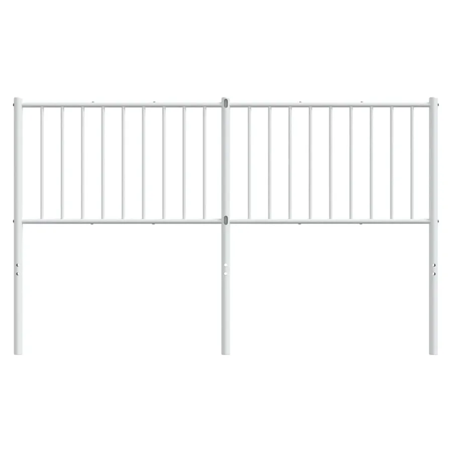 Tête de lit de remplacement métal blanc 160 cm - 3