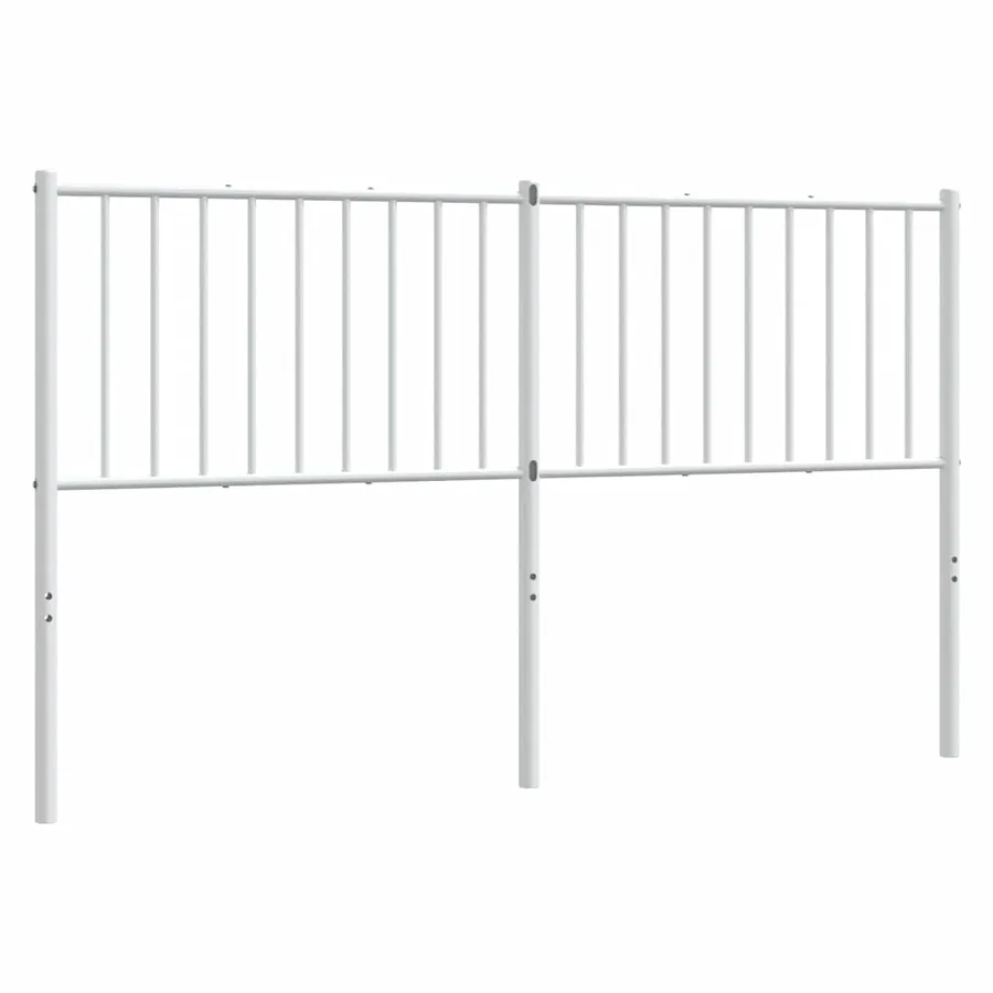 Tête de lit de remplacement métal blanc 160 cm - 5