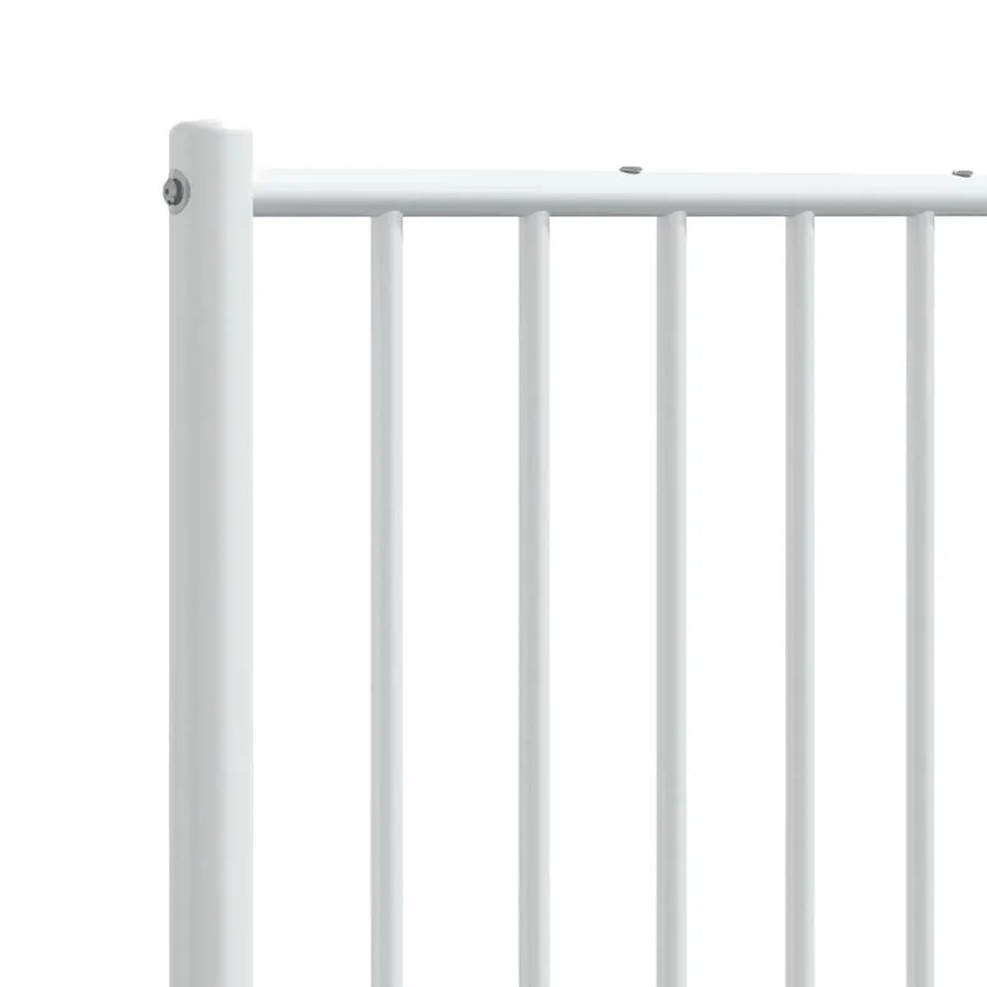 Tête de lit de remplacement métal blanc 160 cm - 6